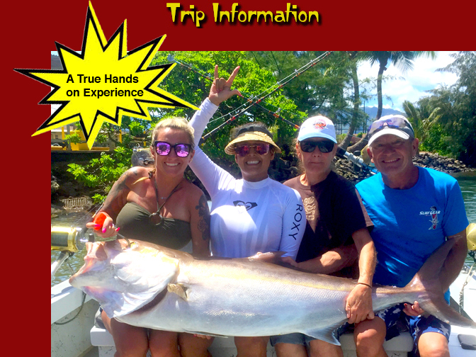 Trip Information for Hawaiian Style Fishing