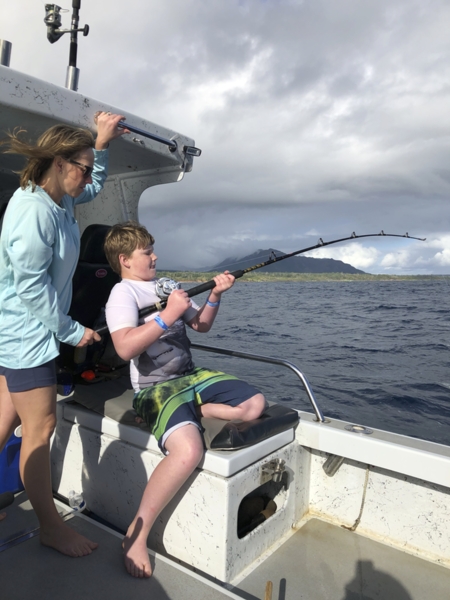 Hawaiian Style Fishing, we share the catch