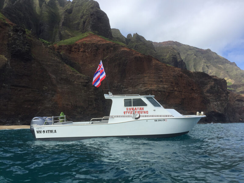 Boat – Kauai Fishing Charters – Hawaiian Style Fishing in Kapaa, Kauai ...