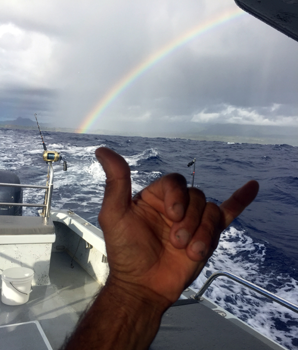 Shakas and Rainbows with Hawaiian Style Fishing