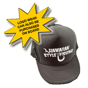 Hats logo wear Hawaiian Style Fishing